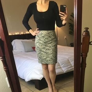 CLOSING Business Ann Taylor Pencil Skirt size 0P
